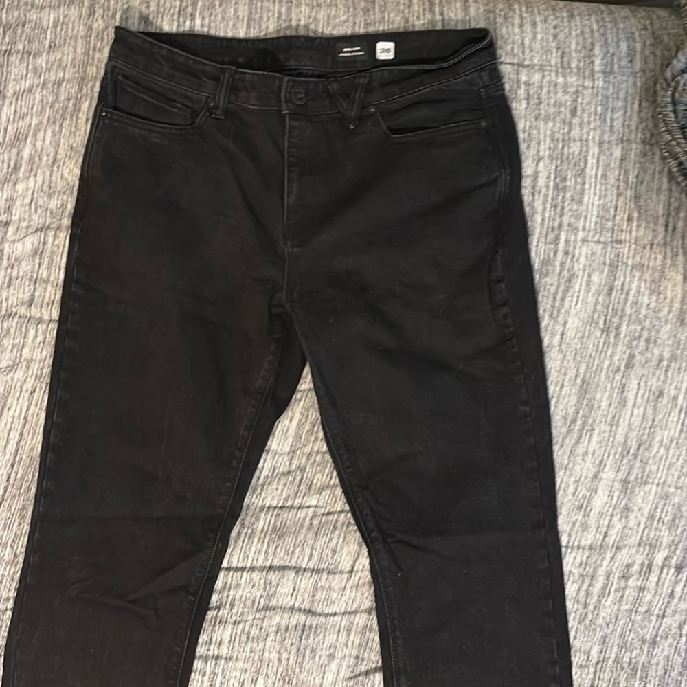 Volcom solver black jeans denim 36
